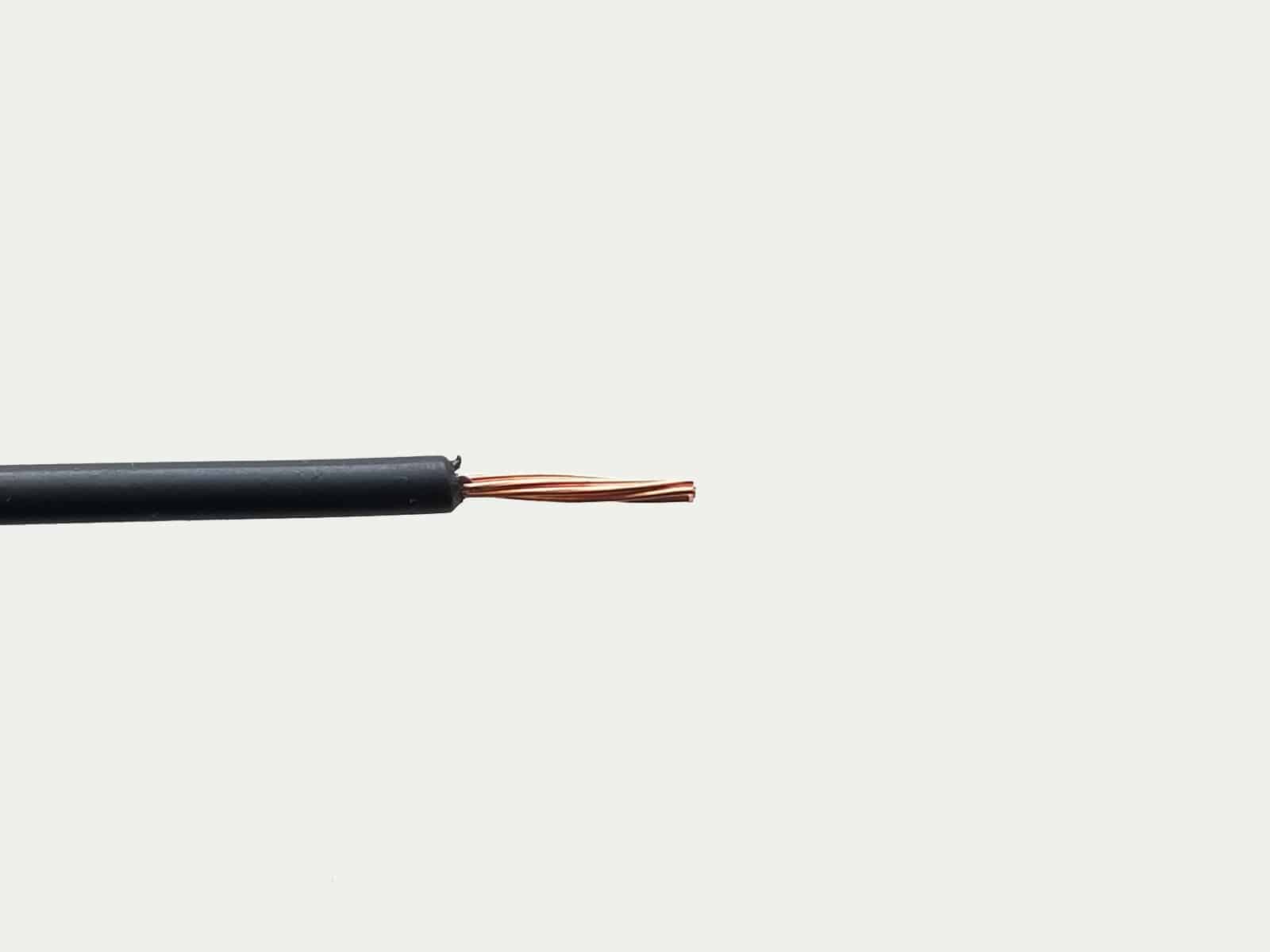Flat Power Cable - 2 Conductor - 10mm - 10mm 1 Feet